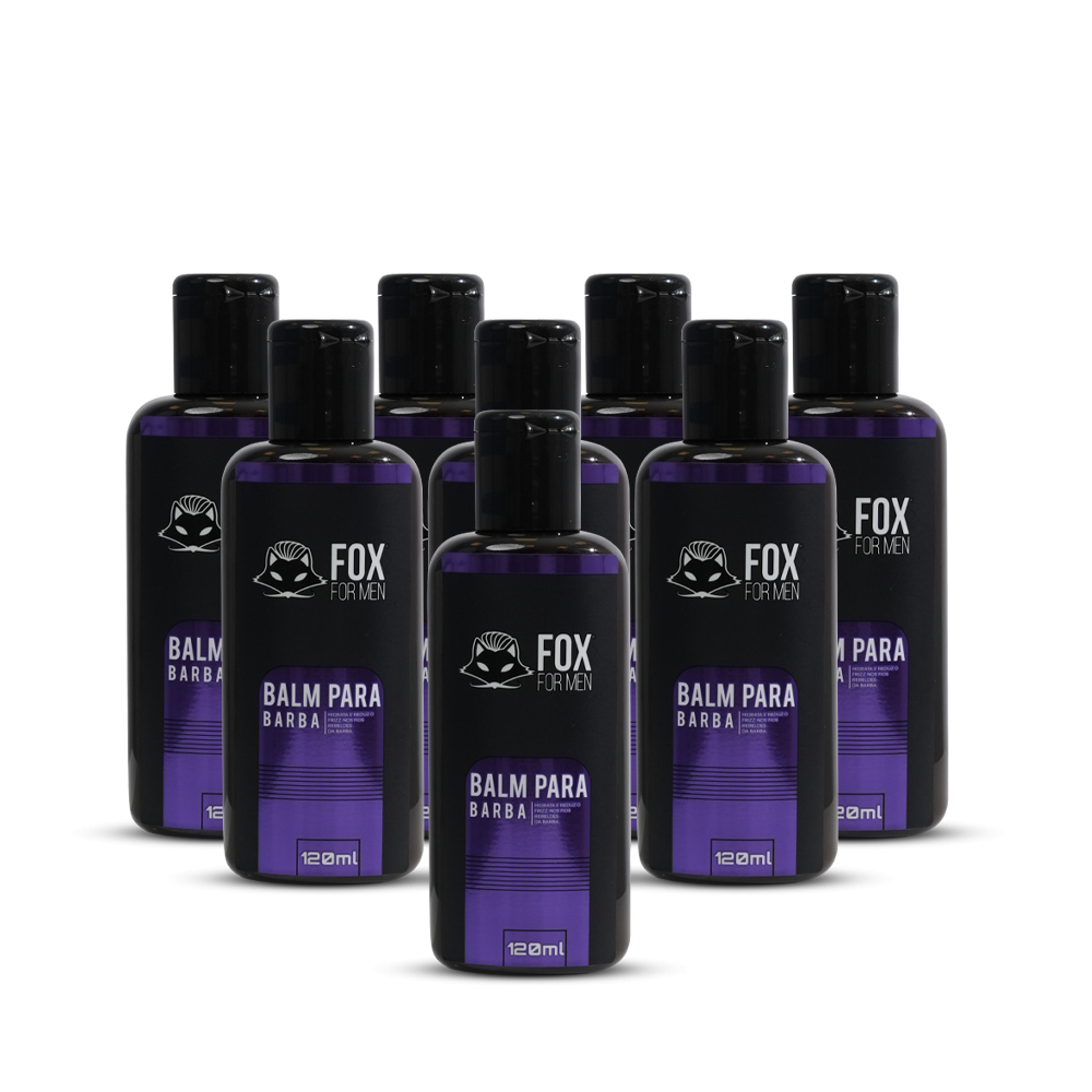 Balm 120ml - Fox For Men - 6 Unidades