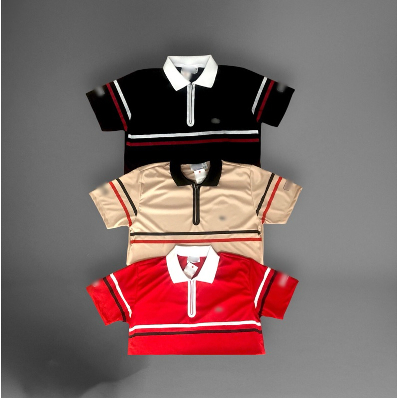Camisa Gola Polo - Estampa 2 Listras - M,G,GG