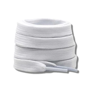 Cadarço Tenis Achatado Branco 1,40m