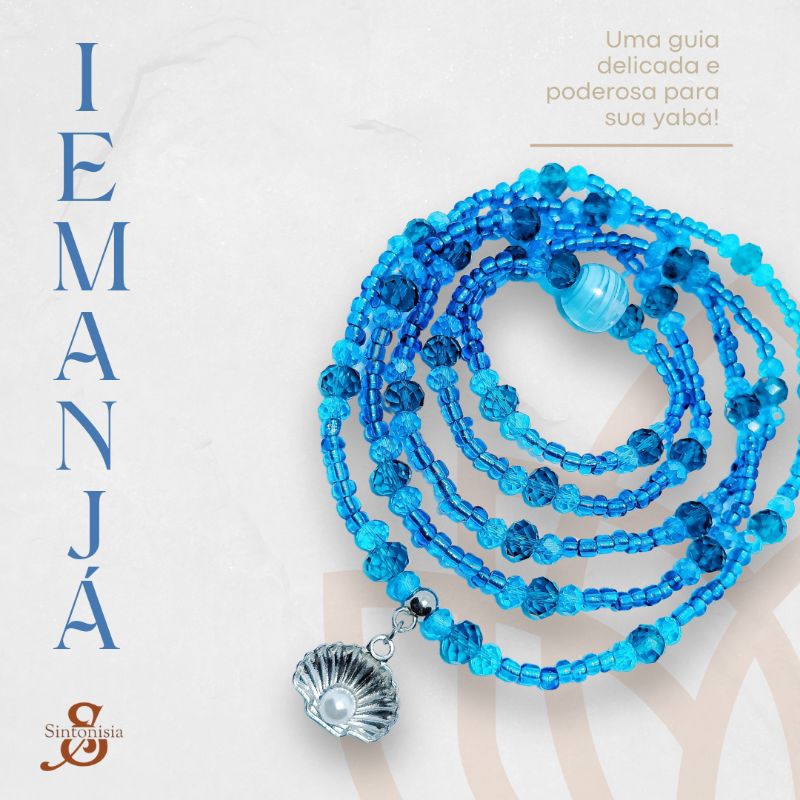 Guia de Iemanjá Umbanda Candomblé | Shopee Brasil