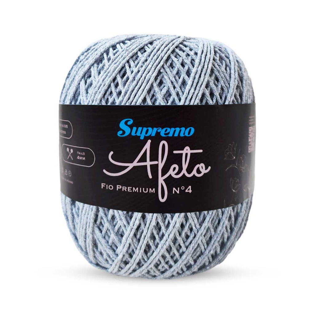 FIO AFETO N.04 Supremo CINZA | Shopee Brasil