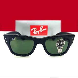 Óculos Ray-Ban New Wayfarer RB2132 preto fosco lente vermelha