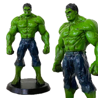 Boneco Hulk Vingadores Marvel De Resina 21cm