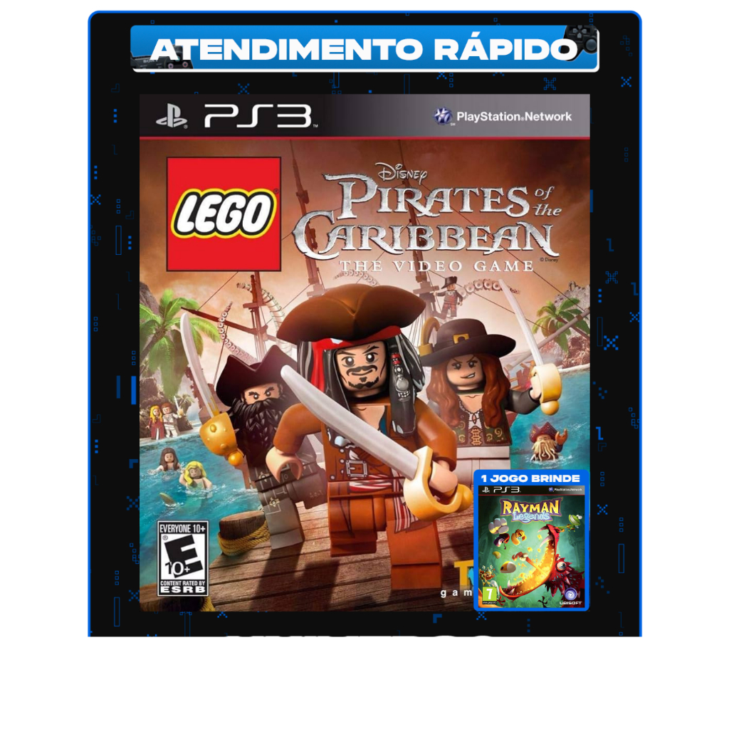 Piratas del caribe lego ps3 online