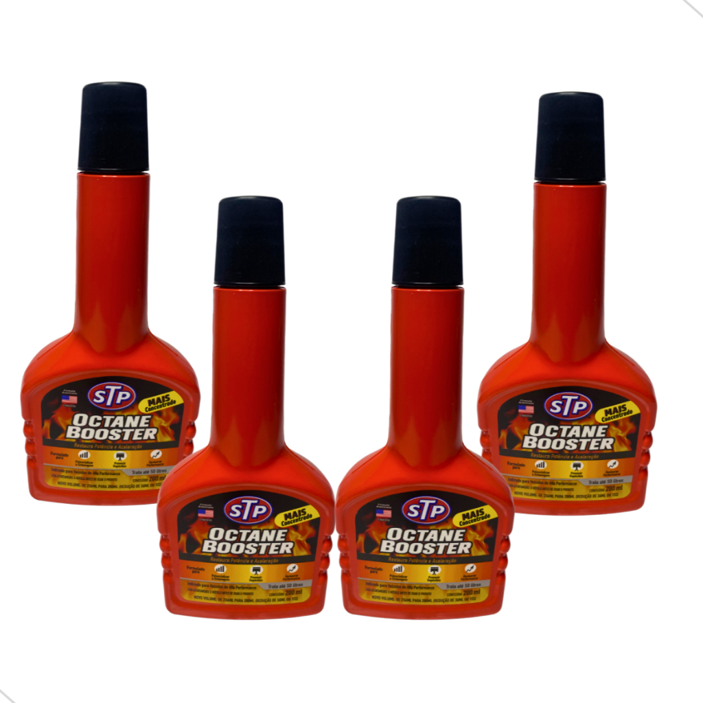 Aditivo Stp Combustivel Octane Booster + Potencia no Motor 200ml ...