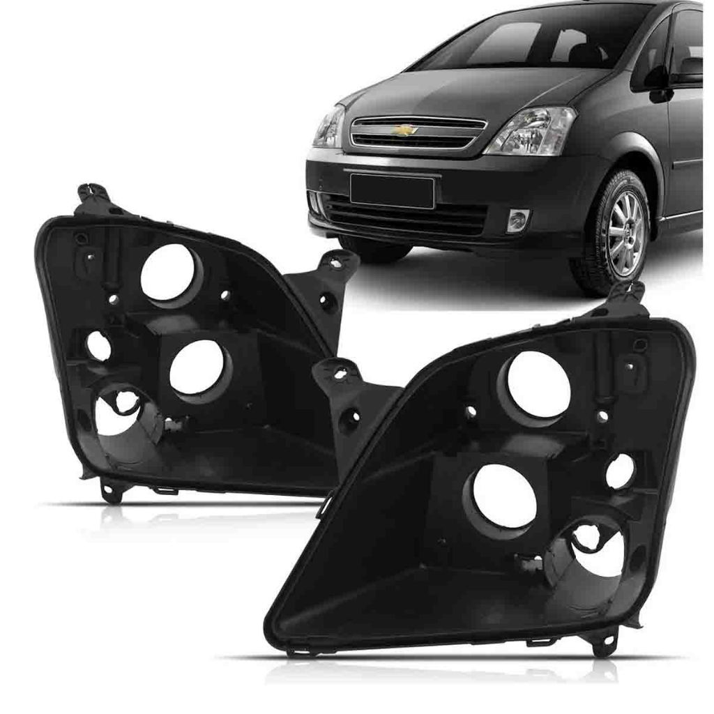 CARCAÇA FAROL MERIVA 2002 2003 2004 2005 2006 2007 2008 2009 2010 20112012 02 03 04 05 06 07 08 09 10 11 12