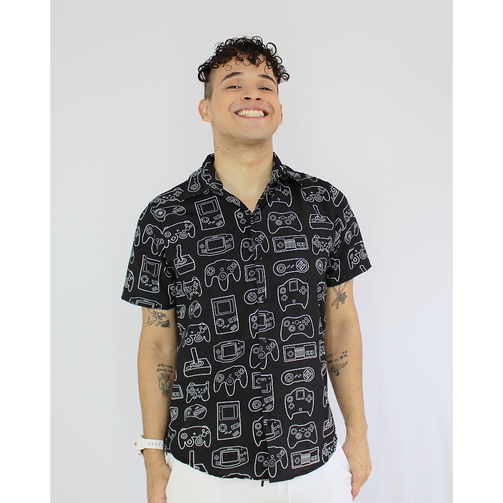Camisa Social Gamer Control