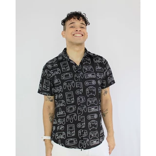 Camisa Social Gamer Control
