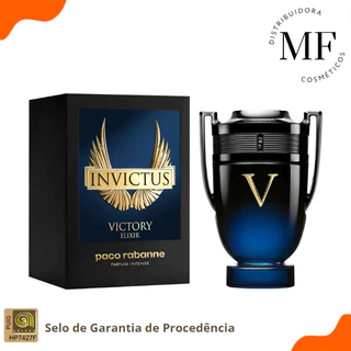 Invictus Victory Elixir Paco Rabanne Parfum Intense - Perfume Masculino 50ml - 100ml - 200ml - ORIGINAL & C/SELO