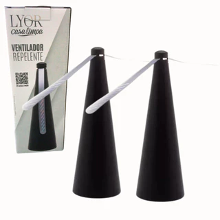 Mini Ventilador Espanta Mosca Cozinha Churrasqueira 2 Unidades
