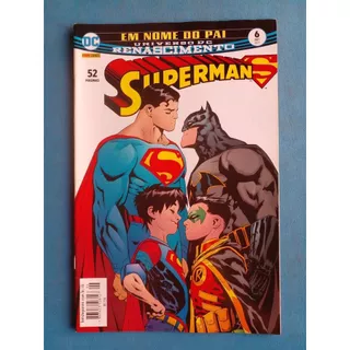 HQ Universo DC Renascimento Superman nº 6 Editora Panini DC Liga da Justiça Rafinha Gibi