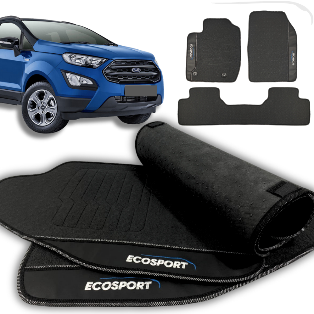 Tapete ECOSPORT 2013 a 2021 Borracha Traseiro Inteiriço | Shopee Brasil