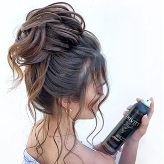 Hair Spray Fixação Lacca Forte Trivitt Style Itallian 300ml
