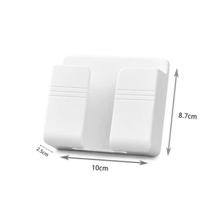 Kit 10 Suporte Adesivo Multiuso De Parede Para Celular Controle Remoto