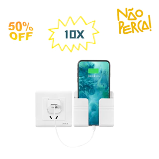 Kit 10 Suporte Adesivo Multiuso De Parede Para Celular Controle Remoto
