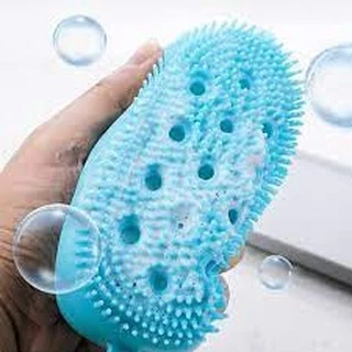 Bucha Esponja para Banho Silicone Porta Sabonete Espuma - Clink