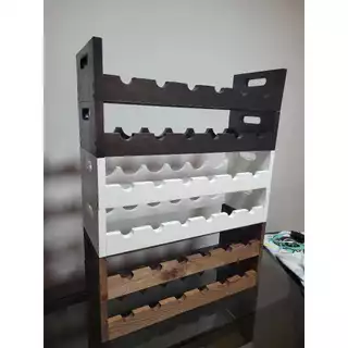 Rack Adega para Vinho - 12 garrafas (Modular/Empilhável) - Acex WT