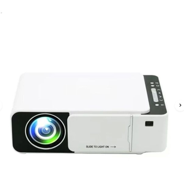 Projetor T5 Led Espelhamento Celular Wifi 2500 Lúmens Branco 110-240v Gamer