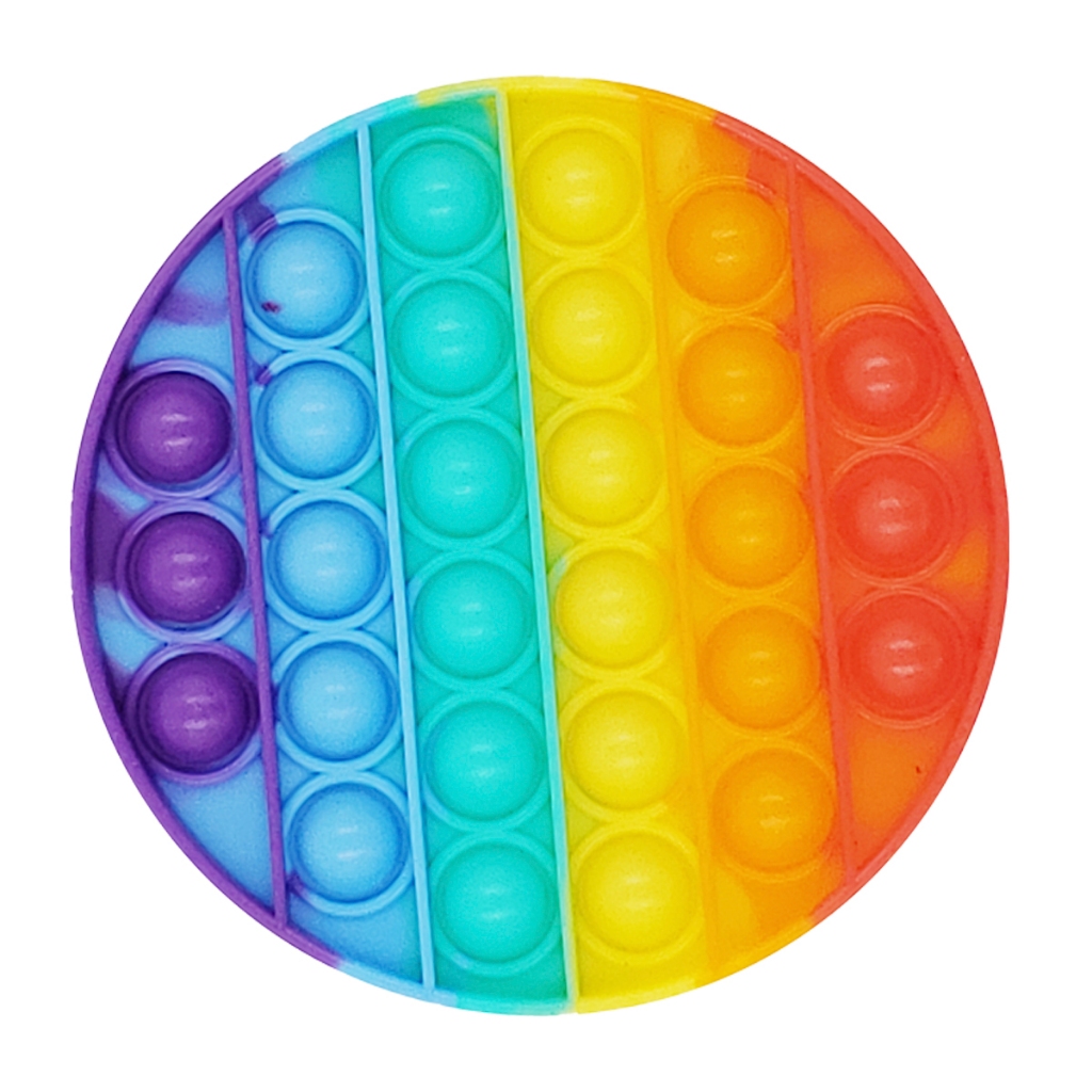 Brinquedo Pop It Sensorial Anti Stress Fidget Toys Colorido