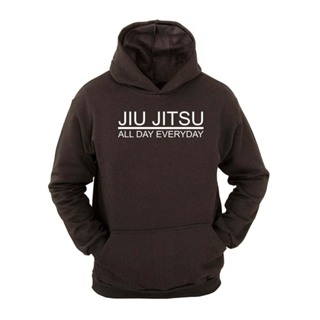 Moletom Casual Masculino Estampa Jiu Jitsu Conforto