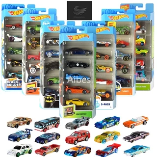 KIT Cartela 5 Carrinhos Brinquedo de Kit Coleção com 5 Carrinhos mini-Original