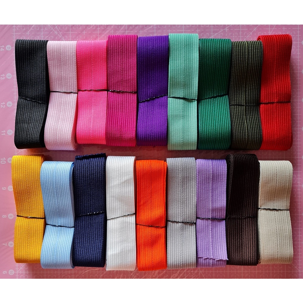 Viés Industrial Boneon 25mm Macio Kit 3 - 18 Cores C/2mt Por Cor