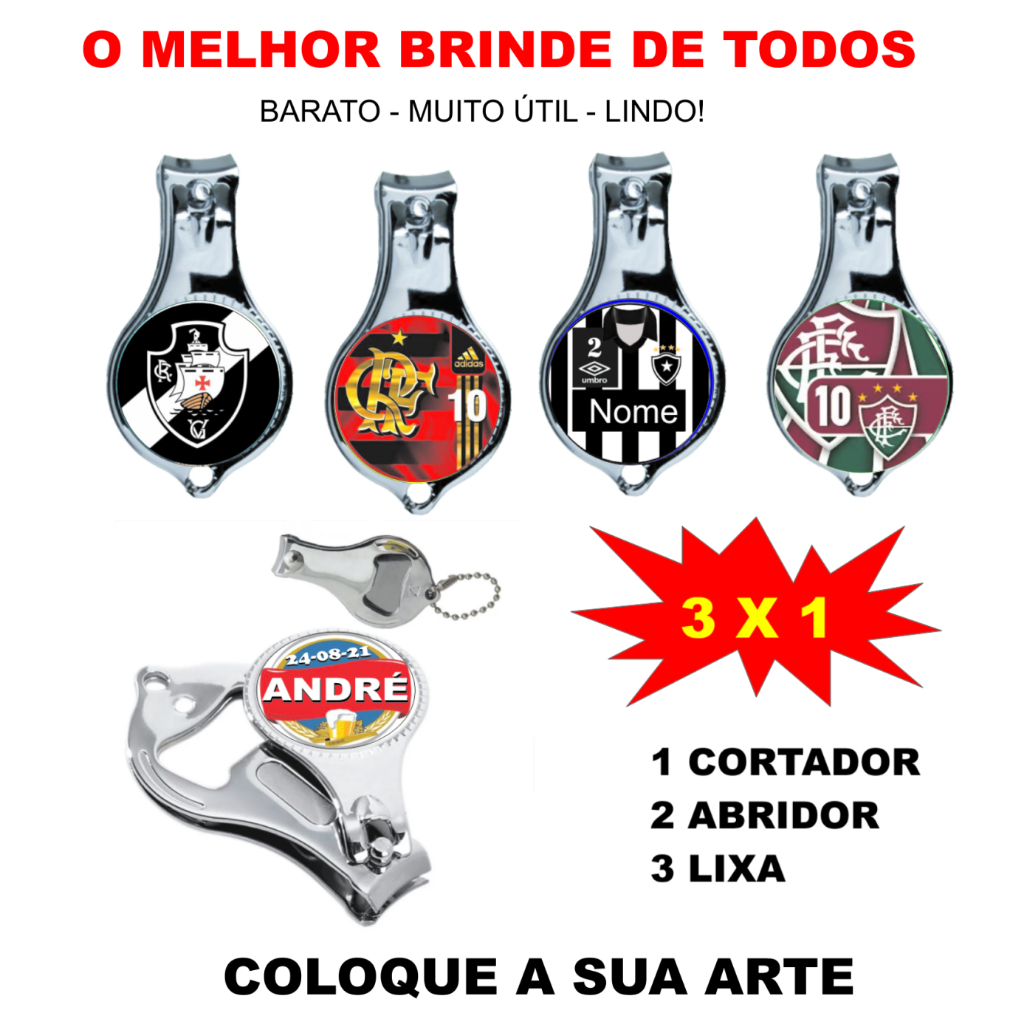 Chaveiros Cortador E Abridor