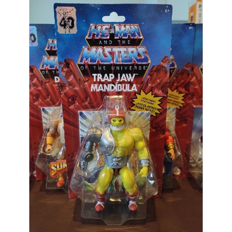Trap Jaw Mandíbula - Marsters Of Universe Origins He-Man | Shopee Brasil