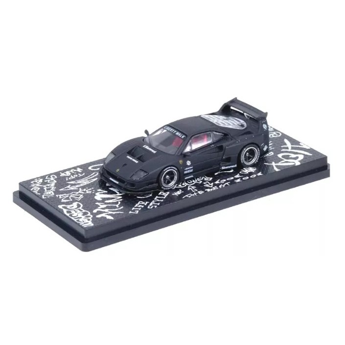 Ferrari F40 Preta Liberty Walk INNO64 - Desconto no Preço