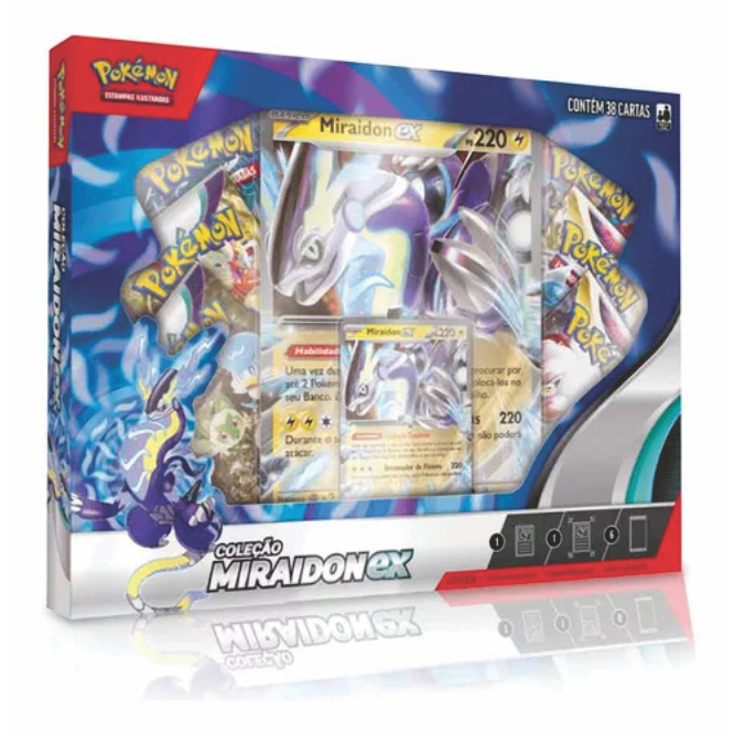 Pokémon Box Lendas De Paldea - Miraidon Ex