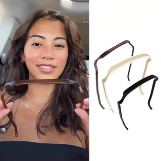 1 TIARA QUADRADA ESTILO ÓCULOS INVISÍVEL TENDÊNCIA VERÃO MODA BLOGUEIRA