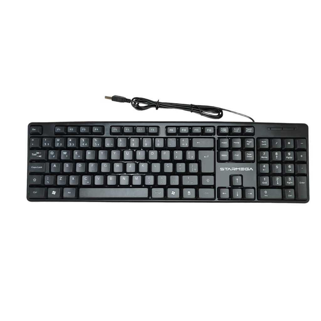 Teclado Com Fio Usb Para Computador e Notebook LEY-1584
