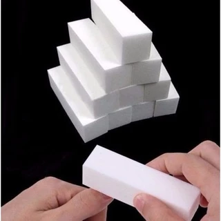 Kit 50 Lixas Bloco Polidora Para Unhas Gel Porcelana Polimento de Unha