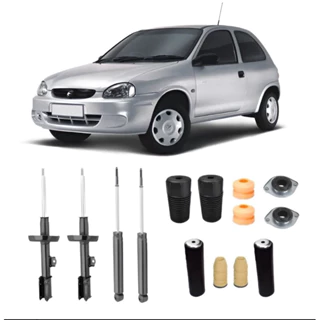 Jogo Amortecedor+kit Corsa Wind 94 95 96 97 98 99 Diant/tras