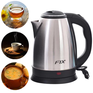 Chaleira Elétrica aço inox 1,8 Litros 127v Automática Moderna