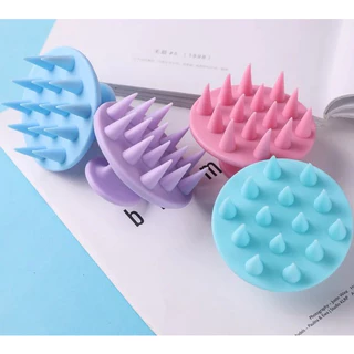 Escova de Cabelo de Silicone Total para Massagem no Couro Cabeludo - Transforme Seu Banho em um SPA!