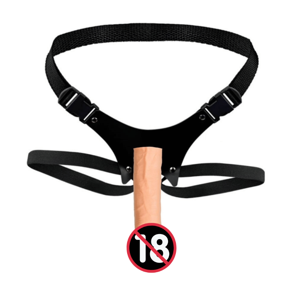 Strapon Cinta Peniana Com Vibro e Vários Tamanhos Sex Shop