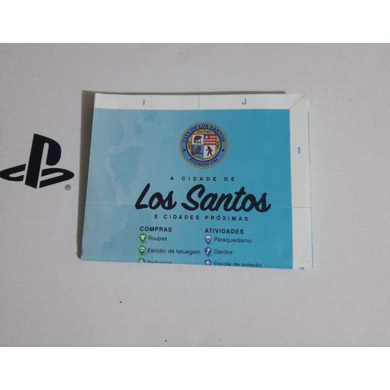 ✅ MAPA JOGO GTA 5 PS4 ORIGINAL NOVO‼️