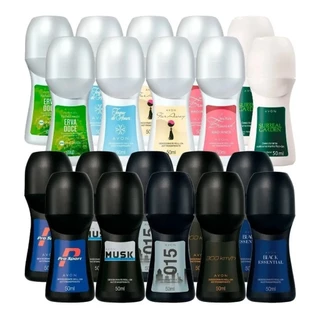 Kit com 10 Desodorantes Sortidos Feminino ou Masculino Avon