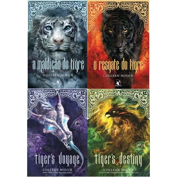 Coleção Colleen Houck - O Resgaste do Tigre / A Promessa do Tigre ...