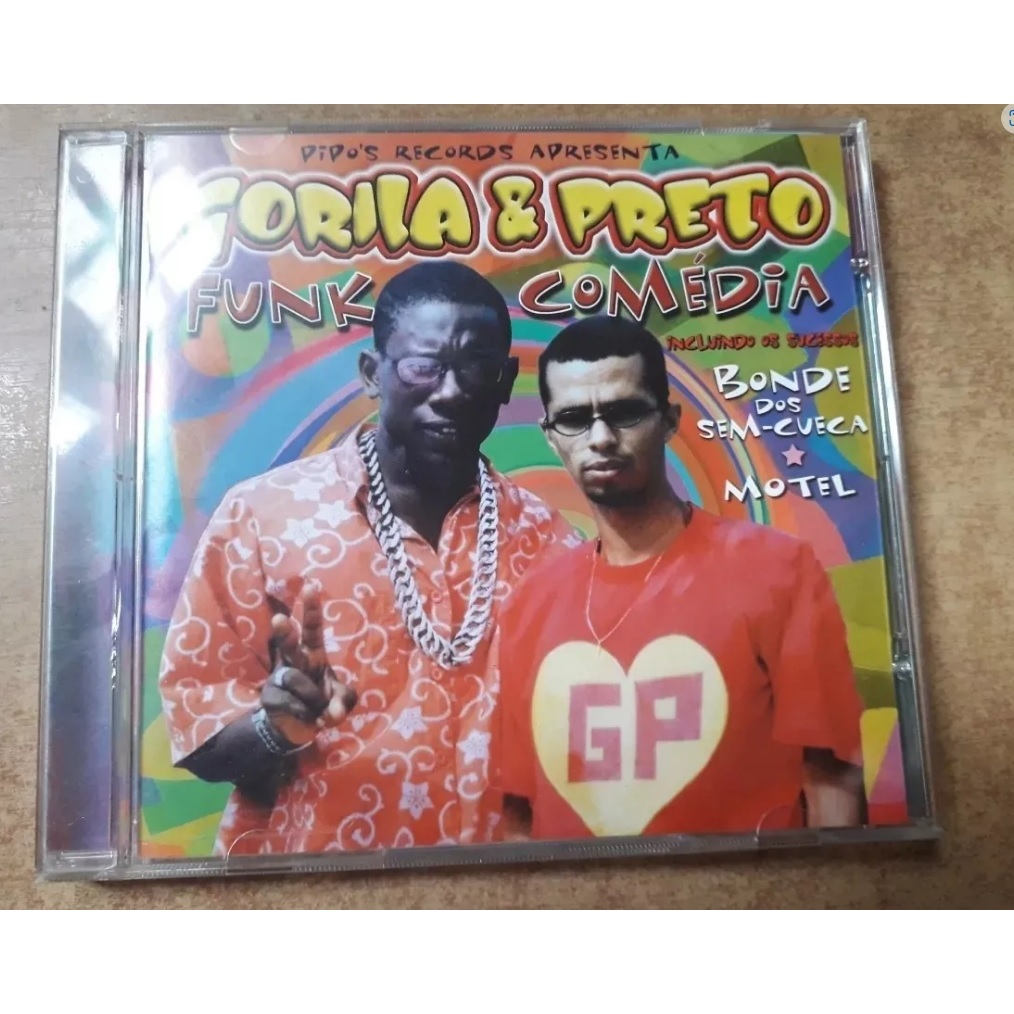 Cd Gorila & Preto - Funk Comédia