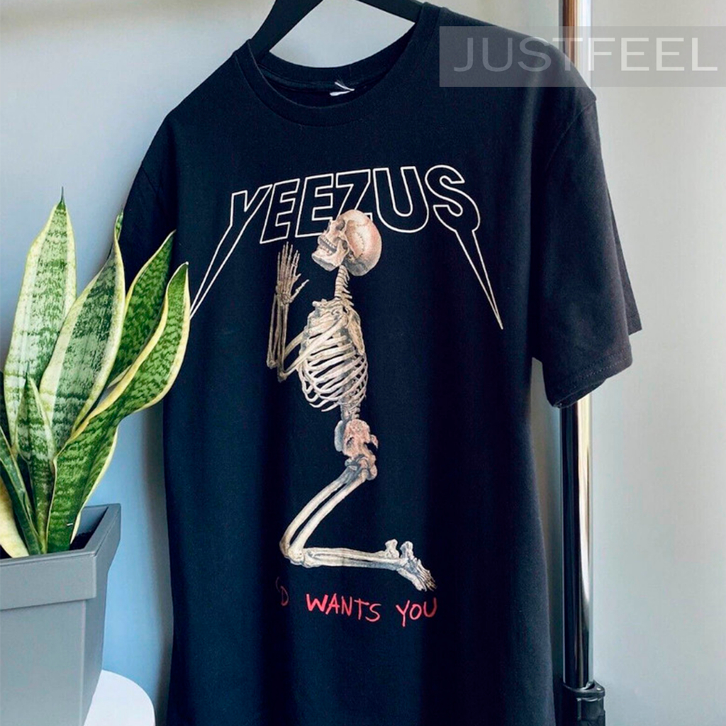 Camiseta T-shirt Unissex Algodão Kanye West Yeezus | Shopee Brasil