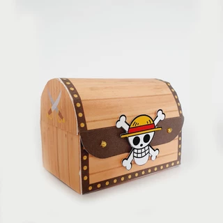 10 Caixas Lembrancinhas Personalizadas Tema One piece meninos - Festa one piece festas Decoração Caixa