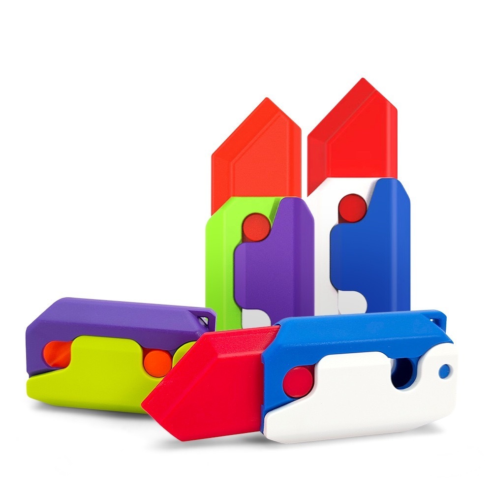Facas De Gravidade Cenoura Truque De Brinquedo Retráteis Mágicas Propulsor Falso Gadget