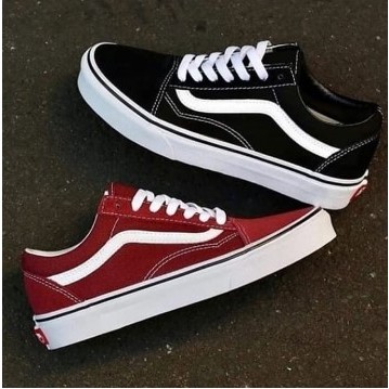 Kit 2 Pares Tênis Vans Old Skool Skate Masculino e Feminino Envio Em 24 Horas