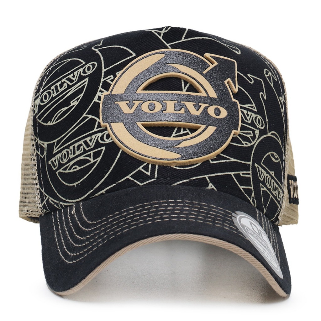 Boné Aba Curva Volvo Modelo Caminhoneiro Estrada Masculino Forrado