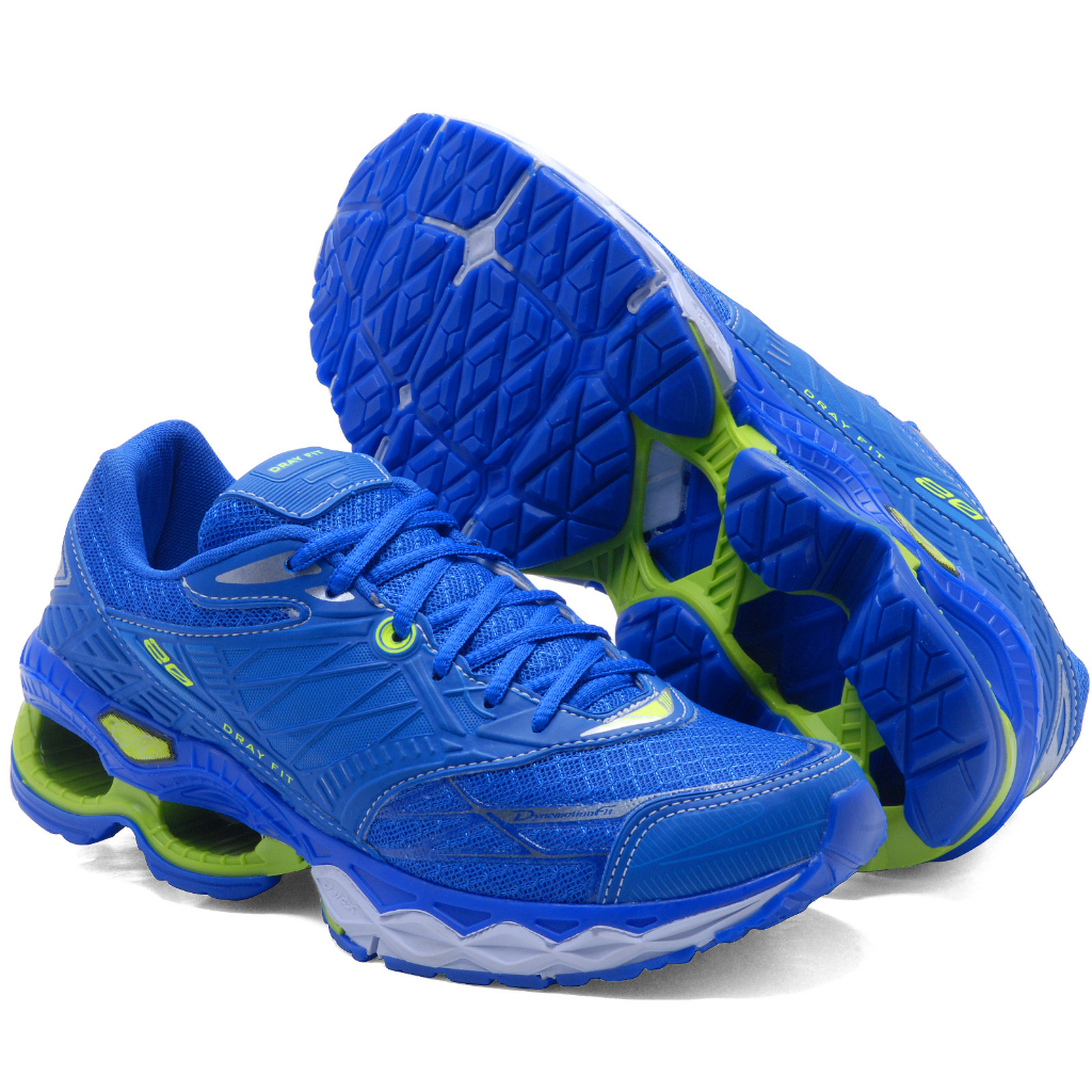 Tenis Masculino Wave Creation 20 Esportivo Confortável Academia Corrida Treino Esporte