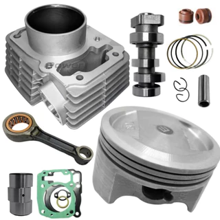 Kit 190cc Titan 150 C/ Pino Cursado + Biela + Comando