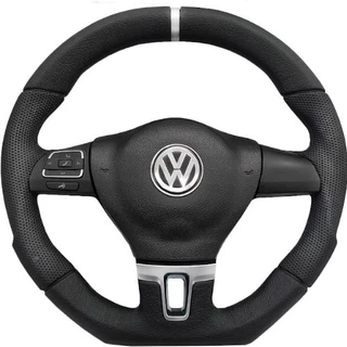 Volante Esportivo Multifuncional Jetta MKR Vw Polo Gol Voyage Saveiro Parati Jetta Amarok Fox Spacefox Crossfox