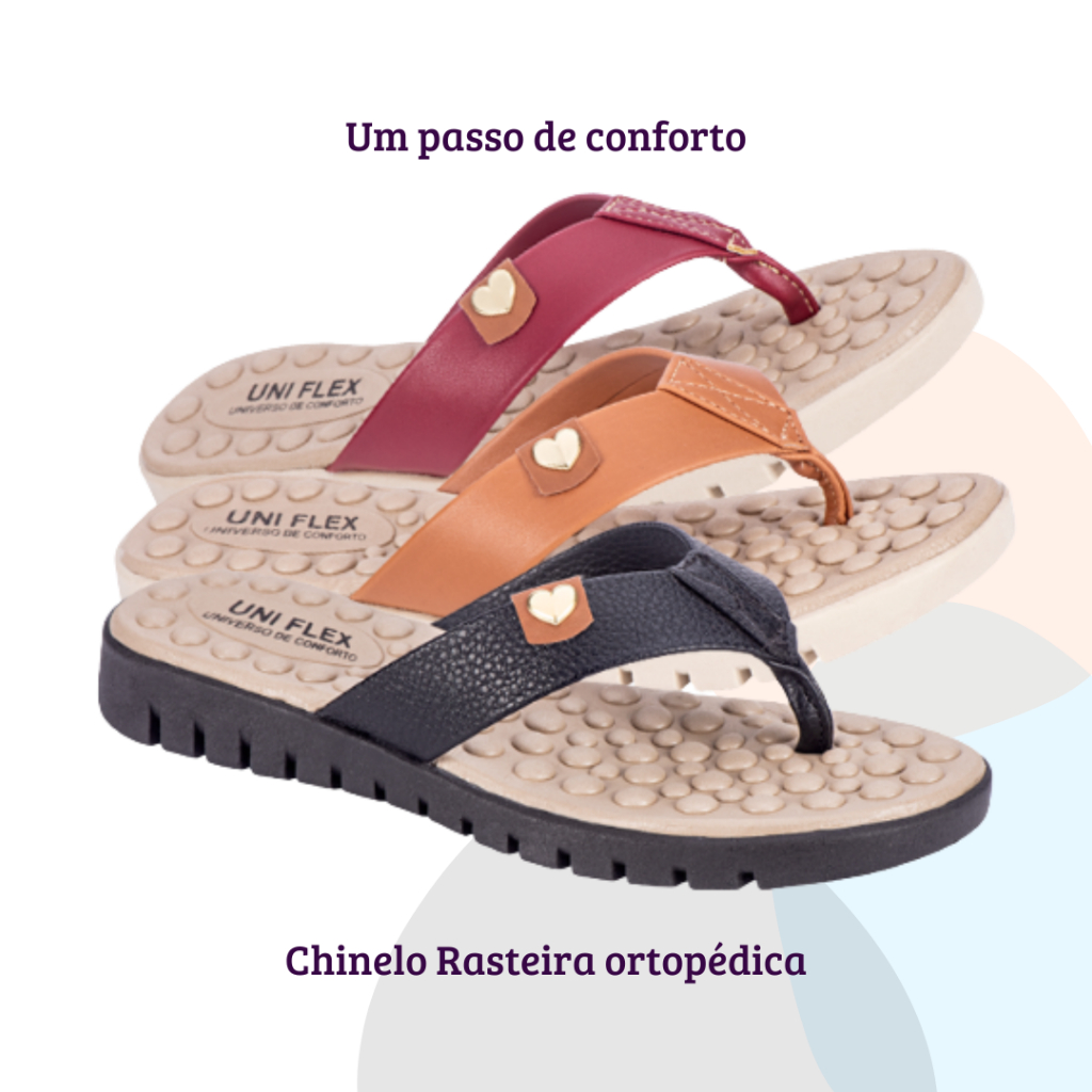 Sandália Tamanco Feminina Massageadora Ortopédica Para Esporão e Fascite Plantar P00231